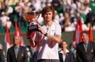 Andrey Rublev at the 2023 Monte-Carlo Masters - Source: Getty